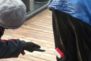 regenpakken schoonmaken